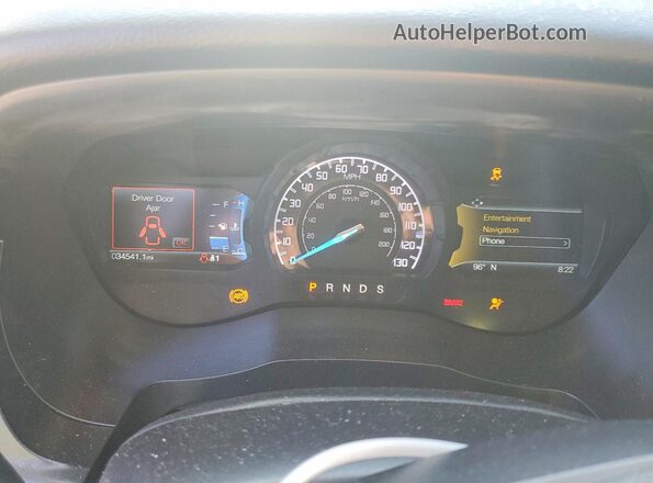 1FTER4FH0MLD88089 2021 FORD RANGER Gray ხელსაწყოთა პანელის ხედი