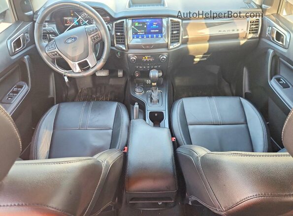 1FTER4FH0NLD22711 2022 FORD RANGER White Вид панелі приладів