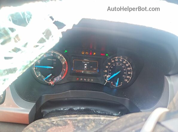 1FTER4FH0PLE13819 2023 FORD RANGER Silver Instrument cluster view