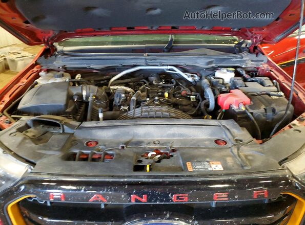 1FTER4FH0PLE31799 2023 FORD RANGER Красный Вид задней части салона