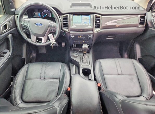 1FTER4FH1KLA20145 2019 FORD RANGER Gray Вид панелі приладів