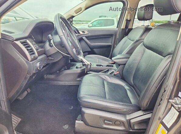 1FTER4FH1KLA20145 2019 FORD RANGER Gray Вид салону спереду