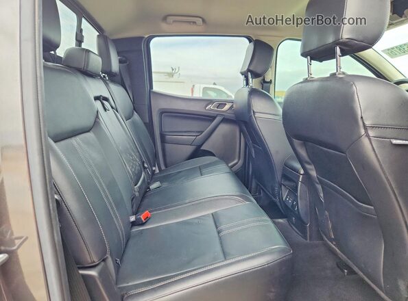 1FTER4FH1KLA20145 2019 FORD RANGER Gray Вид задніх сидінь