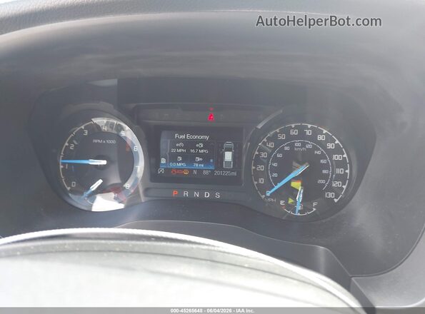 1FTER4FH1KLA76005 2019 FORD RANGER Красный Вид задних сидений