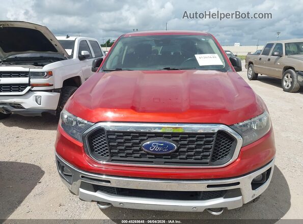 1FTER4FH1KLA76005 2019 FORD RANGER Красный Вид щитка приборов