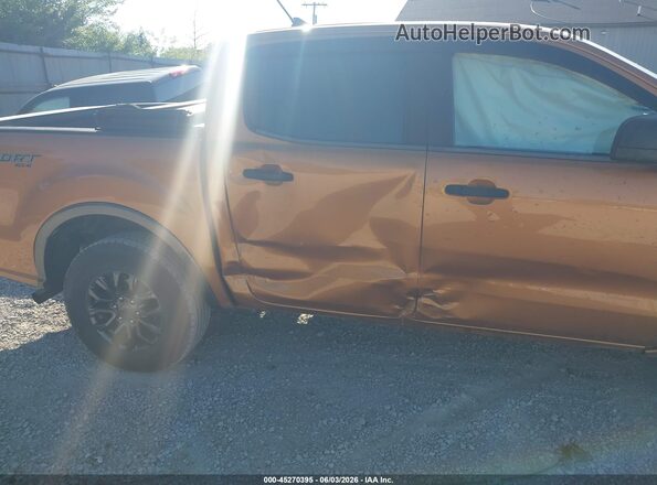 1FTER4FH1KLB07012 2019 FORD RANGER Orange Front view