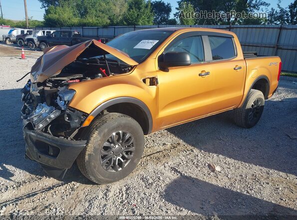 1FTER4FH1KLB07012 2019 FORD RANGER Orange Front left