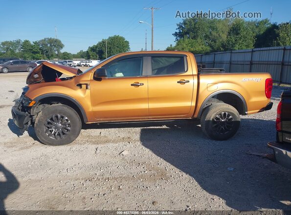 1FTER4FH1KLB07012 2019 FORD RANGER Orange Rear interior view