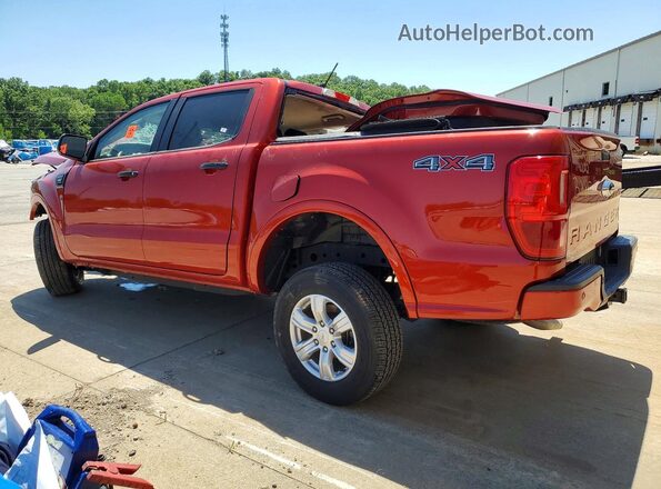 1FTER4FH1KLB21685 2019 FORD RANGER Red Trasero izquierdo