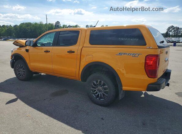 1FTER4FH1MLD47308 2021 FORD RANGER Yellow Rear left