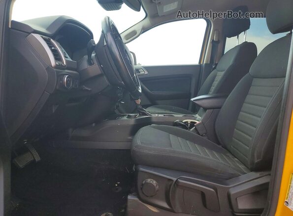 1FTER4FH1MLD47308 2021 FORD RANGER Yellow Front interior view