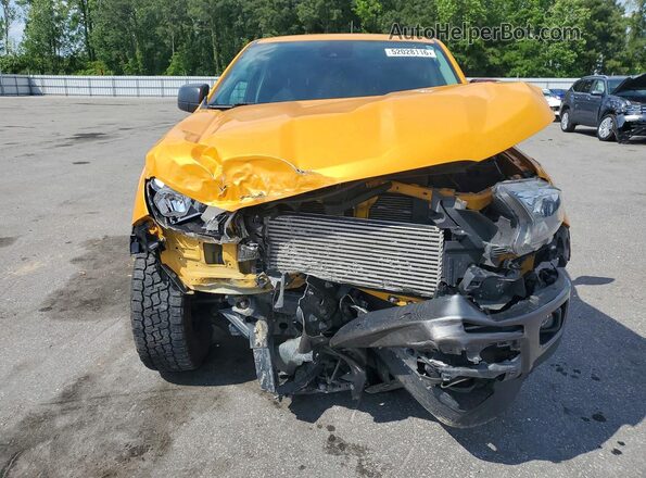 1FTER4FH1MLD47308 2021 FORD RANGER Yellow Front view
