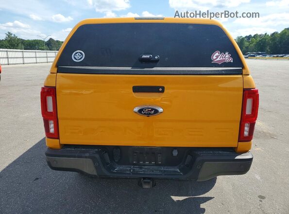 1FTER4FH1MLD47308 2021 FORD RANGER Yellow Rear view