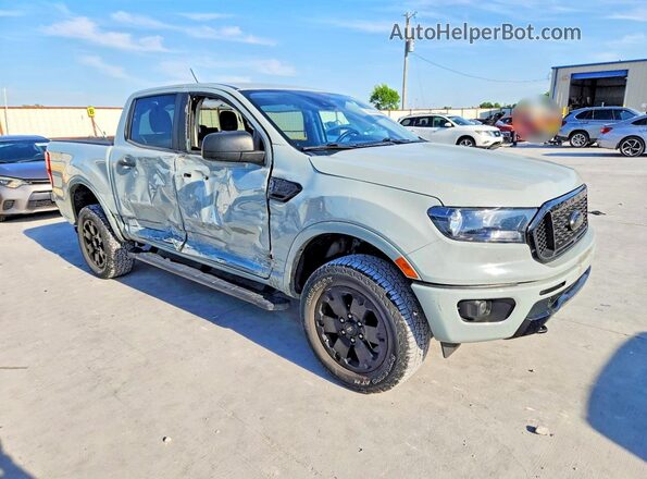 1FTER4FH1PLE22657 2023 FORD RANGER Серый Передняя правая четверть