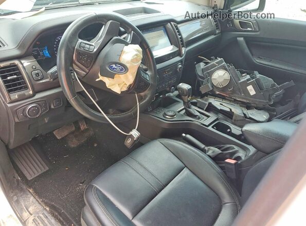1FTER4FH2KLA18968 2019 FORD RANGER White Առջևի վահանակի տեսք