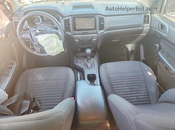 1FTER4FH2KLA41442 2019 FORD RANGER Silver Առջևի վահանակի տեսք
