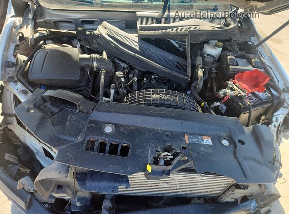 1FTER4FH2KLA41442 2019 FORD RANGER Silver Սալոնի հետևի տեսք