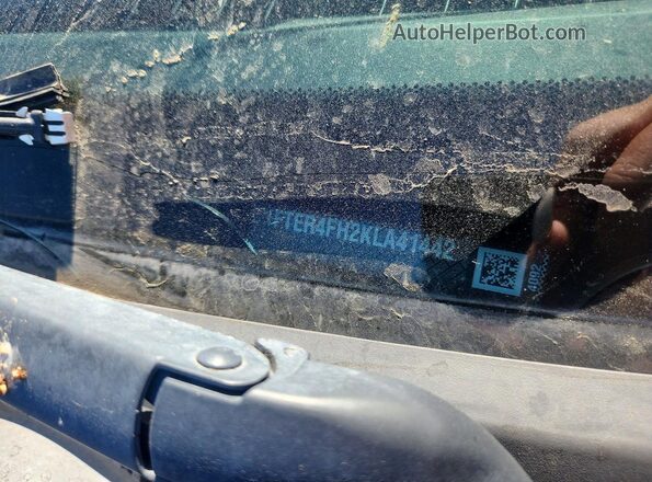 1FTER4FH2KLA41442 2019 FORD RANGER Silver Շարժիչի բաժամունքի տեսք