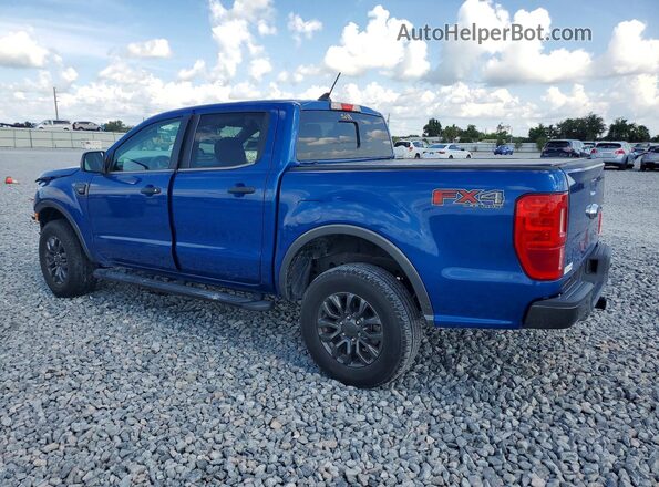 1FTER4FH2LLA00522 2020 FORD RANGER Синий Задняя левая четверть