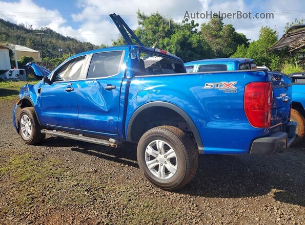 1FTER4FH2LLA46223 2020 FORD RANGER Синий Задняя левая четверть