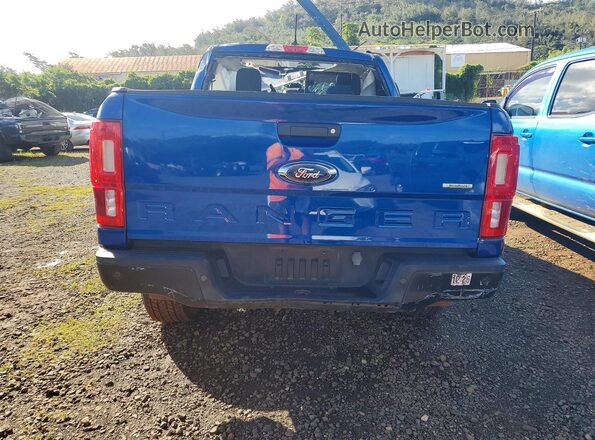 1FTER4FH2LLA46223 2020 FORD RANGER Синий Вид сзади