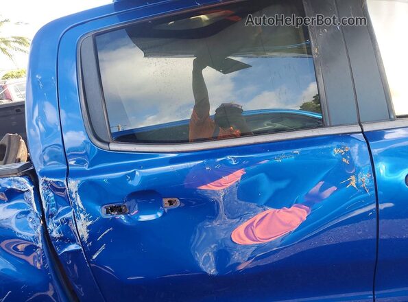 1FTER4FH2LLA46223 2020 FORD RANGER Синий Вид задних сидений