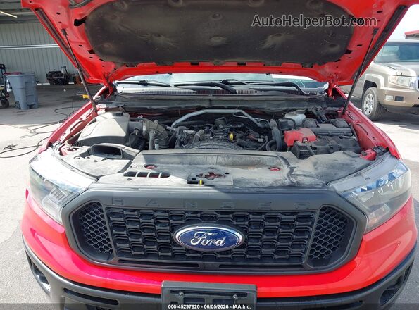 1FTER4FH2MLD38018 2021 FORD RANGER Red Rear view