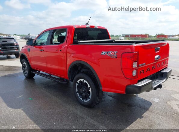 1FTER4FH2MLD38018 2021 FORD RANGER Red Rear left