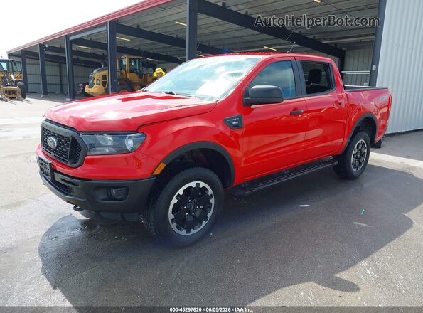 1FTER4FH2MLD38018 2021 FORD RANGER Red Front left