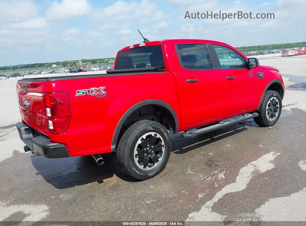 1FTER4FH2MLD38018 2021 FORD RANGER Red Rear right