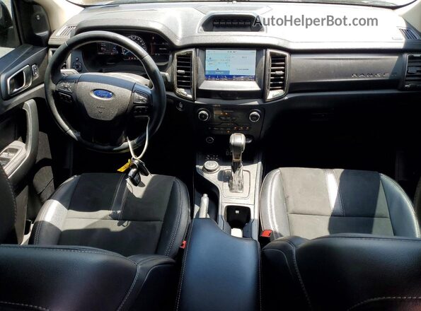 1FTER4FH2MLD51951 2021 FORD RANGER Black Dashboard view