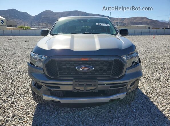1FTER4FH2NLD07403 2022 FORD RANGER Gray Widok z przodu