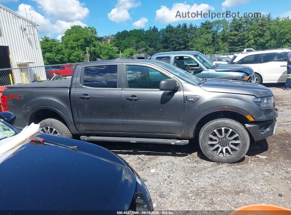 1FTER4FH3KLA21572 2019 FORD RANGER Gray Вид задньої частини салону