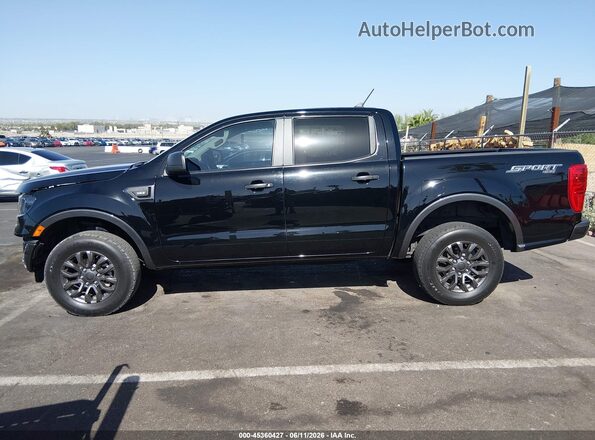 1FTER4FH3KLA38498 2019 FORD RANGER Black Vista interior de 360 grados
