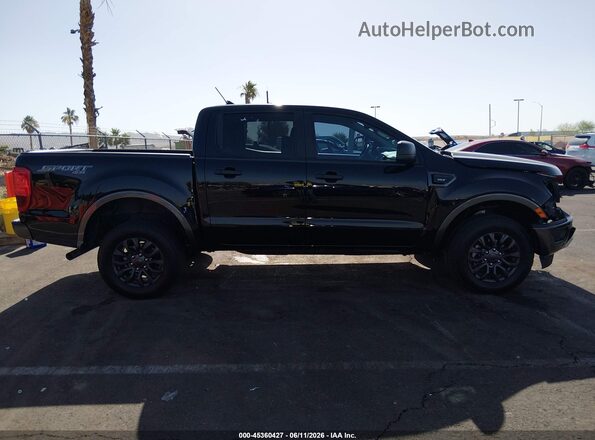 1FTER4FH3KLA38498 2019 FORD RANGER Black Vista interior trasera