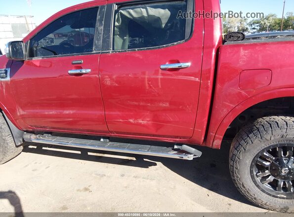 1FTER4FH3MLD60237 2021 FORD RANGER Burgundy Вид спереду
