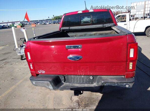 1FTER4FH3MLD60237 2021 FORD RANGER Burgundy 