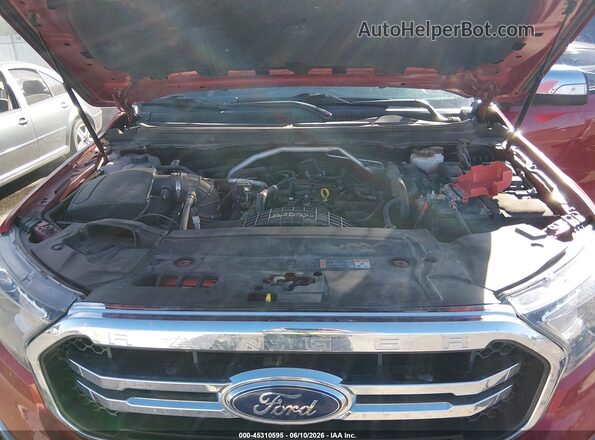 1FTER4FH3MLD60237 2021 FORD RANGER Burgundy Вид ззаду