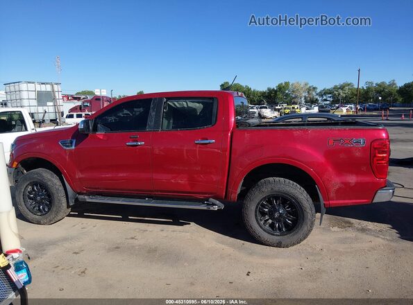 1FTER4FH3MLD60237 2021 FORD RANGER Burgundy Панорамний вид салону 360°