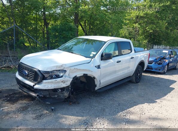 1FTER4FH3NLD01657 2022 FORD RANGER Белый Передняя левая четверть