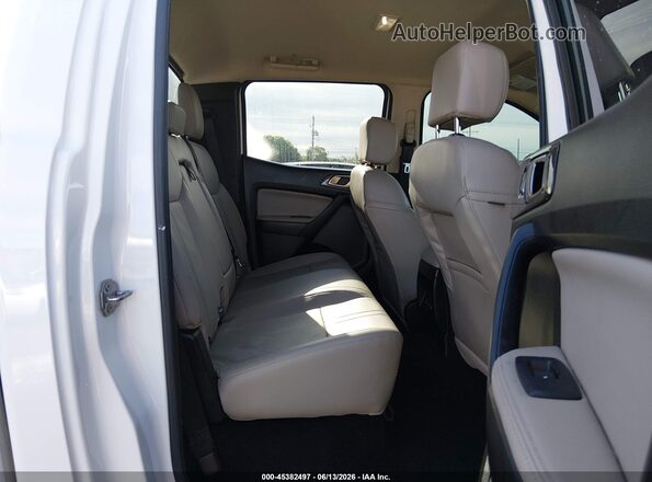 1FTER4FH3NLD08589 2022 FORD RANGER White Widok naklejki z numerem VIN