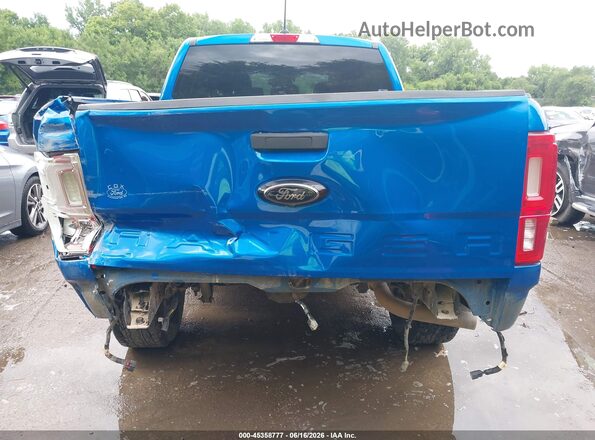 1FTER4FH3NLD21584 2022 FORD RANGER Blue Front view