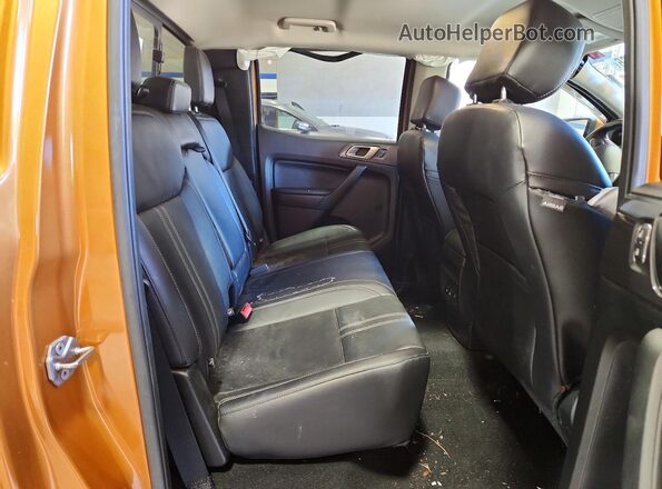 1FTER4FH4KLA11021 2019 FORD RANGER Orange უკანა სავარძლების ხედი