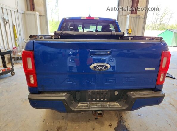 1FTER4FH4KLA51986 2019 FORD RANGER Синий Вид сзади