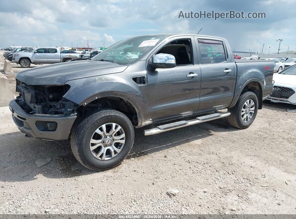 1FTER4FH4KLB22930 2019 FORD RANGER Gray Առջևի ձախ երեք քառորդ տեսարան