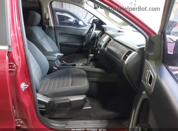 1FTER4FH4LLA37670 2020 FORD RANGER Red Front interior view