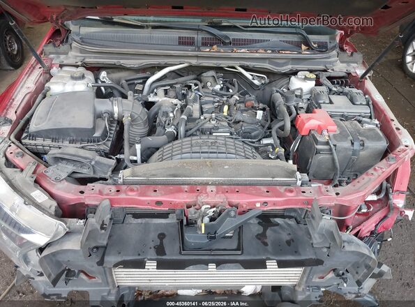 1FTER4FH4LLA37670 2020 FORD RANGER Red Rear view