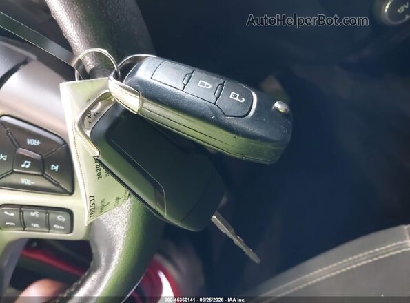 1FTER4FH4LLA37670 2020 FORD RANGER Red Dashboard view