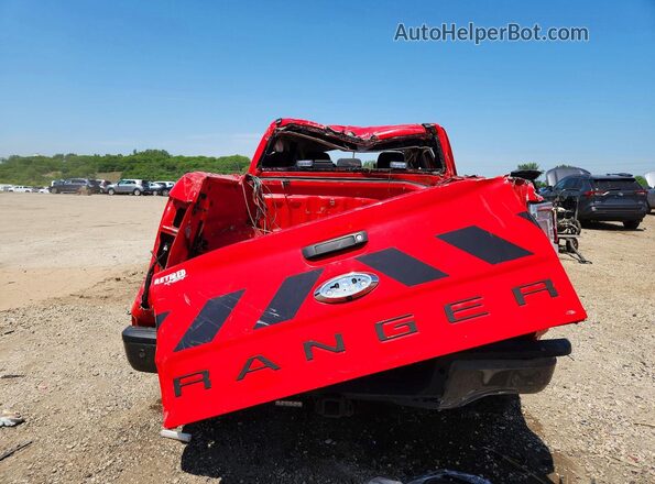 1FTER4FH4LLA61046 2020 FORD RANGER Red Вид ззаду
