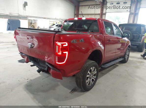 1FTER4FH4LLA83693 2020 FORD RANGER Red Trasero derecho